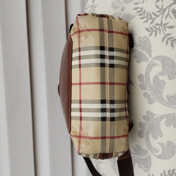 BURBERRY HAYMARKET CHECK VINTAGE BACKPACK - Picture 7 of 14